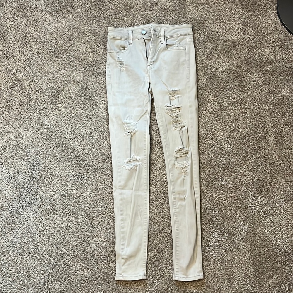 American Eagle hi rise jegging
